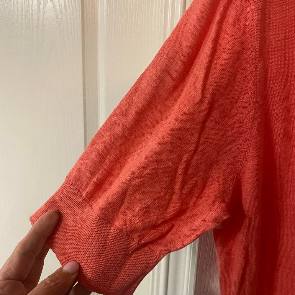 LOFT Coral Cardigan Sweater - Picture 4 of 4